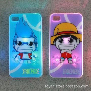 2012 LCD Light PC Cases for iPhone, Fashionable Design